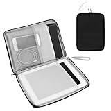 QWORK® 9-11'' Tablet Hülle, Tablet Tragetasche mit Polsterung, Tablet Tasche Grau, Kompatibel mit iPad Air/Pro 10.9/11'