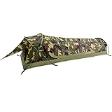 GEERTOP Ultralight 1-Person wasserdichtes Bivy Zelt, grün, im Freien Schlafsack, Camping Bivvy Bag Decke wiederverwendbar für Outdoor Camping, Wandern, wasserdicht (Camouflage)