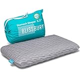 BLISSBURY Bauch-Schlafkissen, dünnes Memory-Schaum-Kissen für Bauchschläfer, ultradünnes Kissen zum Schlafen, flaches Kissen zum Schlafen, schlankes Kissen, Bauchschläferkissen, 8,4 cm Dicke