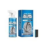 INSEOWI Tire Shines Foam Felgenreiniger Schaum Auto Detailing Protectant 120 Ml Felgen & Zum Reinigen Von Autoreifen