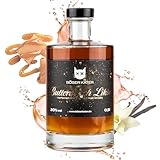 Böser Kater Butterscotch Likör mit Whisky, das perfekte Geschenk für jeden Anlass, einzigartig milder Geschmack, Noten von Karamell & Vanille, Caramel Liqueur, 0,5l - 20% Vol.
