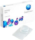 Biofinity Toric, torische Monatslinsen weich, 3 Stück / BC 8.7 mm / DIA 14.5 / CYL -2,25 / Achse 170 / +05,00 Dioptrien