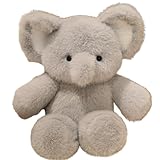 KUKUShining Elefanten Plüschtier, Süßer Teddybär Stofftierpuppen Süße Häschen Plüschtiere for Geburtstagskinder Und Erwachsene(Elephant B)