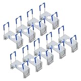 HOMSFOU 10 Stück Beleuchtungszubehör Deckenleuchte Lampenfassung Deckenleuchten Federclip Für Downlight Panel Lampe Downlight Panel Lampenhalter Einbaubeleuchtung Panel Clip