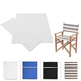 SUNJULY Casual Home Canvas 1 Set Regiestuhl-Set Sitzbezug Durable Austauschbar Hocker Protector