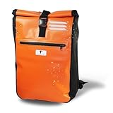 Red Loon Kurier Rucksack orange Courier Bag Kuriertasche LKW-Plane Backpack Kurierrucksack