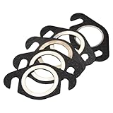 Auspuffdichtung (5er Pack) Dichtung Auspuffkrümmer Roller Maxtuned für Minarelli Peugeot zb für Yamaha Aerox, Aprilia SR50 etc. passend für fast alle Roller