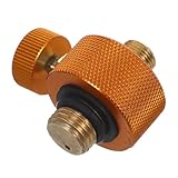 Didiseaon Outdoor Gasflaschenadapter für Campingkocher Mittelost Standard Leichter Kompakter Gaskartuschen Adapter Einfacher Anschluss Mobiler Gasherd Konverter für Outdoor Kochen und