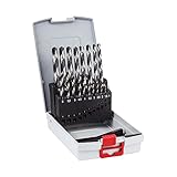 Bosch Professional 19tlg. HSS Spiralbohrer PointTeQ Set (für Metall, ProBox, Zubehör Bohrschrauber)