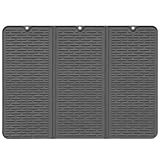 Schutzmatte für den Herd | Schutzmatte aus Silikon für Arbeitsplatte | Beschichtung zum Trocknen der Küche, für Haus, Bar, Wohnung, Bauernhof