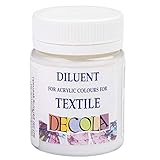 Decola - Verdünnungsmittel für Textilfarben | 50ml Farbverdünner für Textilien | Hergestellt in von Nevskaya Palitra