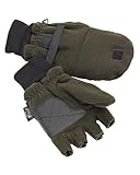 Pinewood Angel- & Jagdhandschuhe - Praktische 2-in-1 Fleece Handschuhe mit integrierten Taschen für Handwärmer und mit hochwertiger Thinsulate-Isolierung für warme Hände