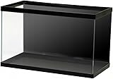 TD STONES Hintergrunddekor Aquarium Rückwand Schwarz 120x50 cm – Selbstklebende Folie, wasserfest und langlebig – hochwertige Aquarium Rückwand für Süßwasser- & Meerwasseraquarien