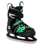 K2 Skates Jungen Schlittschuhe Hero Ice, black - green, 25D0601.1.1.M
