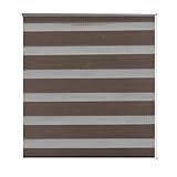 Kangmusi Doppelrollo 40 x 100 cm Kaffee, 240185