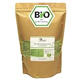 my-mosaik Bio Gerstengras Pulver | 100% rein aus Deutschland | ohne Zusatzstoffe | Rohkostqualität | Vitamine, Mineralstoffe & Spurenelemente (1000g)