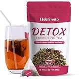Detox Tee zum Abnehmen – 28 Teebeutel Gewichtsverlust Kräutertee, Natürliche Kräutermischung mit Grüner Tee, Löwenzahn, Rose & Pfirsich, natürlich & wirksam. Ideal für Wechseljahre & Blähungen