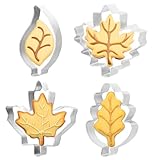 4 Stück Ausstechformen Herbst Ausstechformen Gemüse Ausstecher Herbst Blätter Ausstechformen Plätzchen Ausstecher Fondant Erntedankfest Keksausstecher Diy Plätzchenausstecher Für Keks Fondant Backen