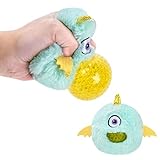 Vicloon Stressball Plüsch-Stil, Bunte Quetschball für Kinder und Erwachsene,Sensory Fidget Toy, Geschenke ADHD Autismus-Blau