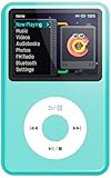 Innioasis Y1 Kinder MP3 Player - Zeitlose Klasse: 128 GB, Bluetooth, Video-Player, Hörbücher, FM-Radio und Touch Wheel-Steuerung (blau)