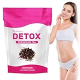 28 Tage Detox Tee mit Oolong, Grüner Tee, Matcha, Löwenzahn Tee und Ginseng Natüirlich für Fraue