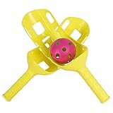 Scoopball Spiel, Geschicklichkeitsspiel, Fangspiel, Scoopball Set, Fangballspiel, Outdoor, Garten, Rasen, Party Spielzeug, Wurfspiel, Kindergeburtstag