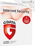 G DATA Internet Security 2024/2025 | 1 Gerät | 1 Jahr | Made in Germany | Virenschutzprogramm | Für PC/Windows, Android, iOS | Updates inklusive | Software Key Card per AMAZON-EMAIL und Luftpost