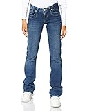 LTB Jeans Damen Jeans Bootcut Valerie - Normal Waist Damen Bootcut Jeans mit Knopf & Reißverschluss - Valerie Blue Lapis WASH Jeanshose Blau 31W / L32