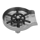 Cup Rinser Wasserhahn Glasflaschenspüler SetWasserhahn Glasflaschenspüler Set, Flaschenreiniger Set mit Wasserleitung,T Typ 3 Weg Schnittstelle,Dichtung Sieb,für Bars,Heimküchen,Restaurants,Hotels