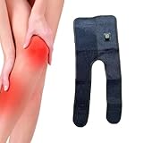 Heiz-Kniewärmer, verstellbar, beheizte Kniepolster, USB-Wickelpolster, elektrisch, warm, 3-Gang-Temperatur, Kniebandage für Bein und Knie