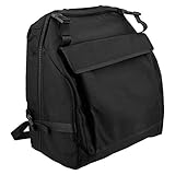 Yaootely Schwarzer Oxford Akkordeon Koffer Aufbewahrungs Tasche für 48 Bass Akkordeons