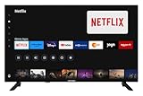 Telefunken Fernseher 32 Zoll Smart TV Powered by TiVo (Full HD, HDR, Triple-Tuner, HD+ 6 Monate inkl.) D32F751X7CW