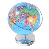 DOITOOL Globe Decor Weltkugel für das Klassenzimmer Lehrmittel Erdkugeldekor Globe Ornament Deko-Objekte für Bücherregale Weltkugeln für Erwachsene Polystyrol