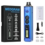 Vaporizer Kräuter, Präzise Temperatureinstellung 93-220℃, LCD Display, Magnetisches Slide-In-Mundstück, Einfache Reinigung, Ideal für Anfänger