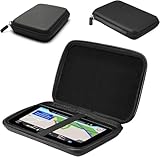 Navigation Tasche passend für Garmin Dezl LGV 710 | GPS Schutz Case Hülle stoßsicher, robust und hart für Navigationsgeräte | XL Navi