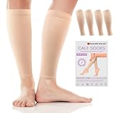 Migliore Wear 2 PAAR Kompressionsstrümpfe Damen & Herren, 20-30 mmHg | Klasse 2 Medizinische Kompressionsstrümpfe, Abgestufte Unterstützung Stützstrümpfe Thrombosestrümpfe