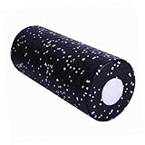 Supvox 1 Satz 2st Eva-massagegerät Schaumstoffrolle Für Den Rücken Trainingsrolle Nudelholz Massieren Muskelrolle Für Beine Rollentraining Körperrolle Griffe Yoga-säule Black