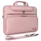 DOMISO 10,1-10,5 Zoll Wasserdicht Tablet Tasche Aktentasche Schultertasche Notebooktasche für 9.7' Samsung Galaxy Tab / 9.7' 10.5' iPad Pro / 10.1' Lenovo Tab 4 10 Plus/Asus/Acer/HP, Rosa