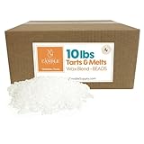 Direct Candle Supply 4,5 kg Schmelzpellets, Sojawachs für die Kerzenherstellung, Sojawachs für Schmelzen, Kerzenherstellung, Paraffinwachs zur Kerzenherstellung, ideal für Schmelzen, Torten, Säulen