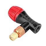 CO2 Luftpumpe Fahrrad, CO2 Fahrradpumpe mit Kartusche, CO2 Kartusche Fahrrad, Französisches Ventil Adapter für Mountain und Rennräder