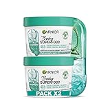 Garnier Body Superfood Beruhigende Körpercreme mit Aloe Vera und Magnesium, für normale bis trockene Haut, 48 Stunden Feuchtigkeit, 380 ml, 2 Stück (2 x 380 ml)