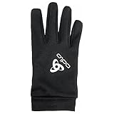 Odlo Unisex Handschuhe mit E-Tip STRETCHFLEECE LINER ECO, black, L