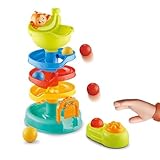 Startbahn Kugel Kinder Spielzeug | Baby Frühes Lernen Kugelturm Spielzeug,Ab 18 Monaten Interaktives Spiel Für Kinderzimmer Kindergarten Spielzimmer