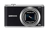 Samsung WB350F Smart-Digitalkamera (16 Megapixel, 21-fach opt. Zoom, 7,6 cm (3 Zoll) Touchscreen) schwarz