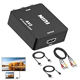 Audio Converter - Digital in Analog Audio Adapter, High Fidelity Audio Converter | Optisch auf 3,5 mm Konverter | Heimkino Sound-Adapter, Audio-Konverter für die