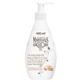 Le Pe Marseillais Feuchtigkeitsspendende Körperlotion, intensive Ernährung, mit Kakaobutter und Sheabutter, für sehr trockene Haut, 400 ml