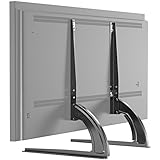 ELIVED Universal TV Ständer, TV Standfüße für die meisten 27-55 Zoll LCD LED Fernseher bis zu 40KG, Abnehmbarer Tisch TV Beine passt Max. VESA 800x400mm, 3 Höhenverstellung, EV2005