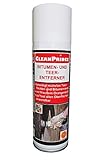 Bitumen- und Teer Entferner 0,3 Liter | Teerentferner Reiniger Teer Bitumen Öl Fett Teerreiniger Bitumenreiniger Reinigungsmittel Bitumen für Fliesen, Keramik, Kunststoff, Porzellan, Emaille, Glas, Holz, Stein, Mauerputz und Metall, zur Aufbereitung von Kfz-Flächen oder zur Bauabschlussreinigung, Teerflecken Kulliflecken Kugelschreiber