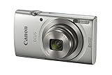 Canon IXUS 175 Kompaktkamera (20 MP, 8-Fach optischer Zoom, 16-Fach ZoomPlus, 6,8cm (2,7 Zoll) LCD, Taschenformat) Silber