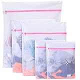 Boxlegend Wäschenetz für Waschmaschine 5er Set - Wäschesack Wäschebeutel mit Reißverschluss Wäschesäckchen Laundry Bag für BH, Reise, Schuhe, Koffer, Socken, Unterwäsche, Babykleidung